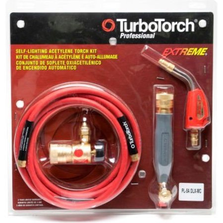 ESAB WELDING & CUTTING TurboTorchÂ ExtremeÂ Self Lighting Torch TDLX 2010B Carrier Kit, Air Acetylene, 12' Hose 0386-0832